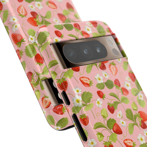 "I Belong to Jesus" Strawberry Tough Phone Case – For Samsung, Iphone and Google Pixel