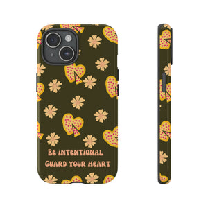 Be Intentional: Guard Your Heart Tough Phone Case – For iPhone, Samsung, & Google Pixel