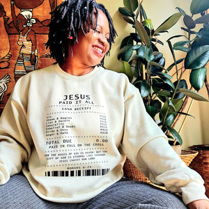 Jesus Paid it All Sweater