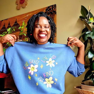 Give Grace Love God Be Kind Sweater