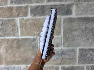 African Fabric Lined Notebook