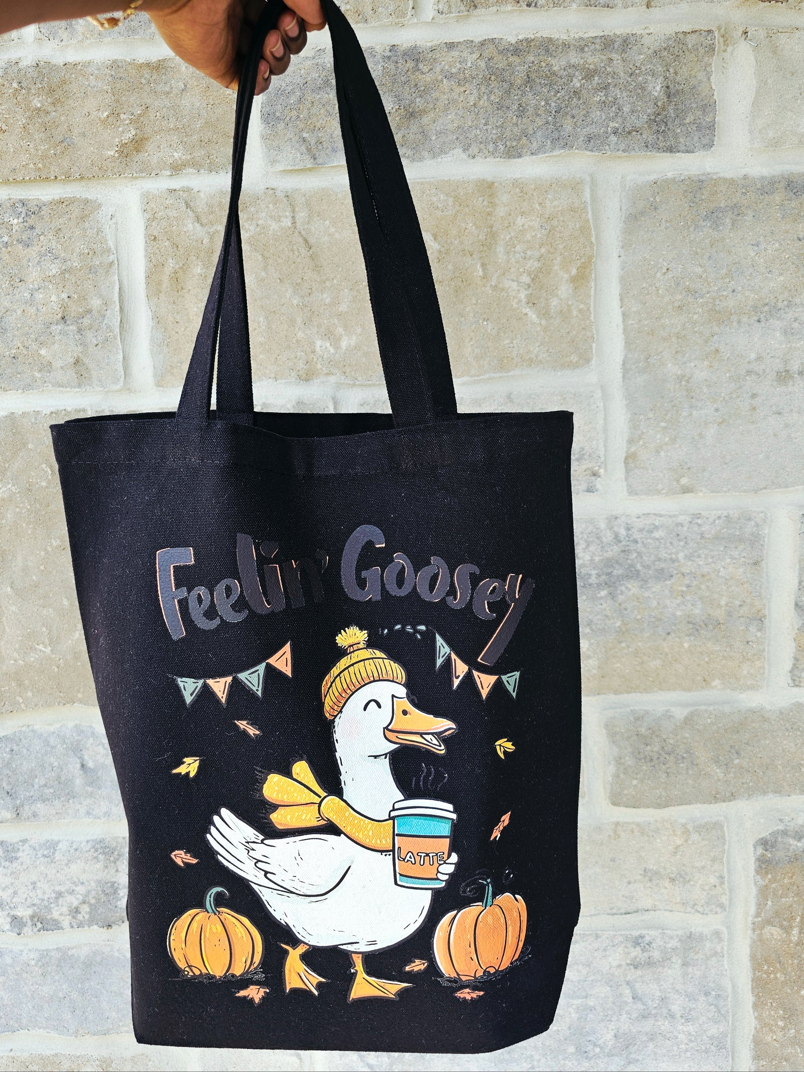 Feeling Goosey in Black