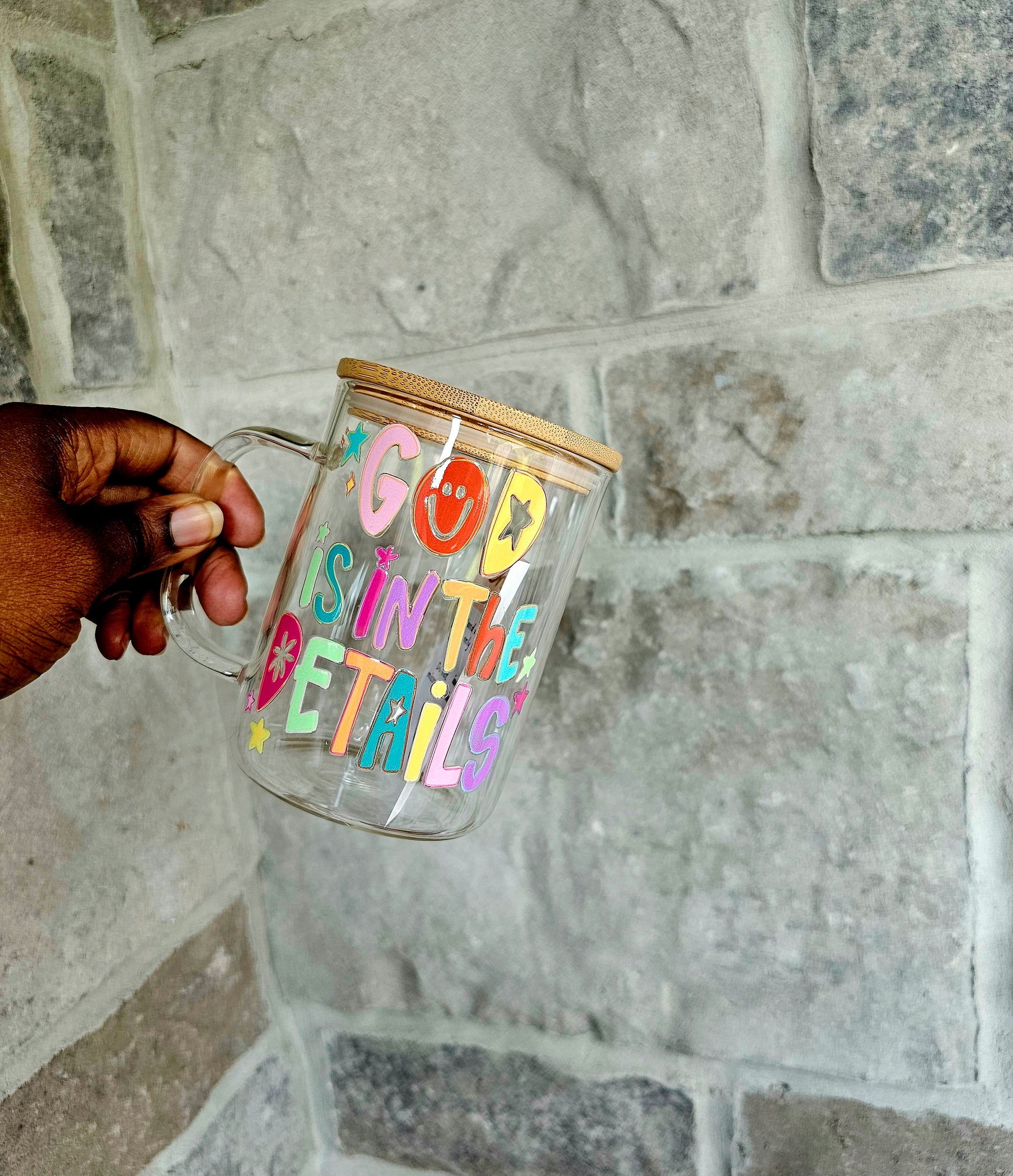 God is in the details Mug