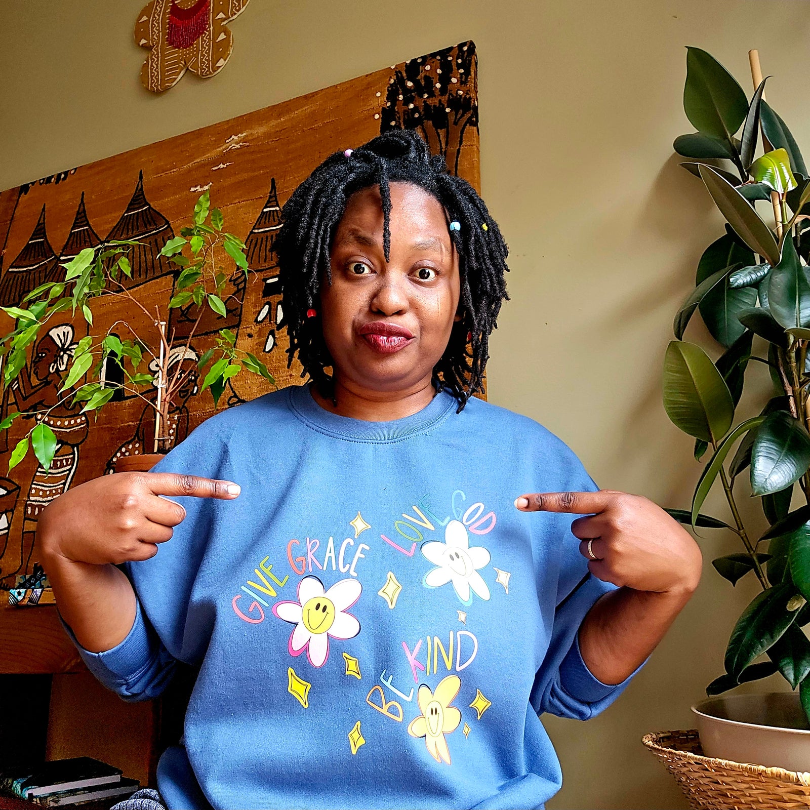 Give Grace Love God Be Kind Sweater