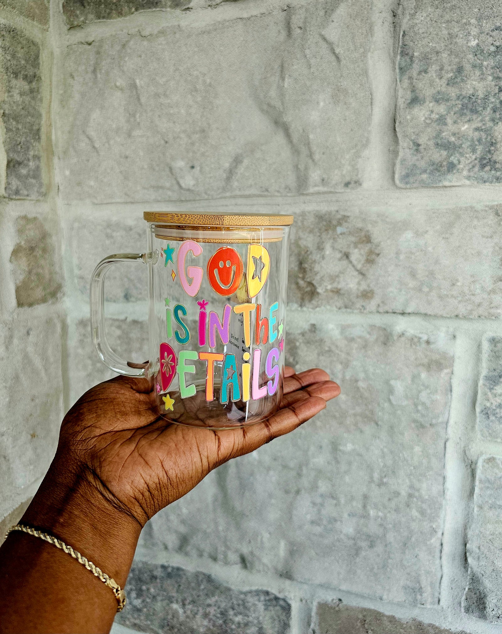 God is in the details Mug