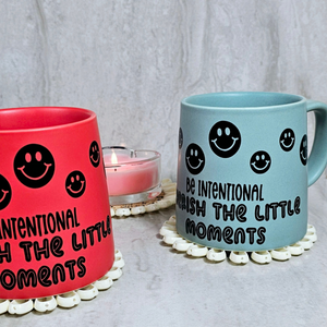 Ceramic mugs 16Oz - Smiley faces