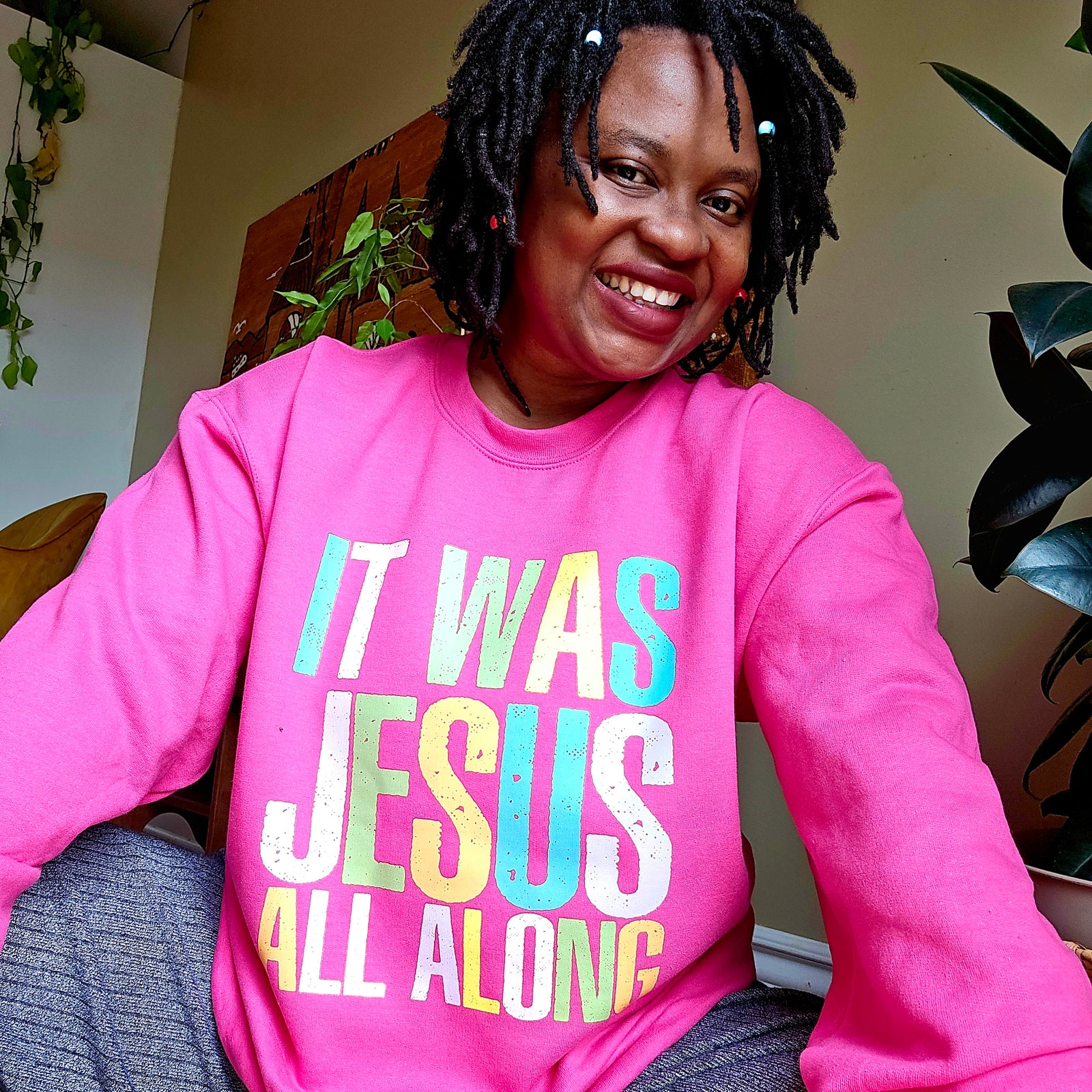 It was Jesus All Along Sweater