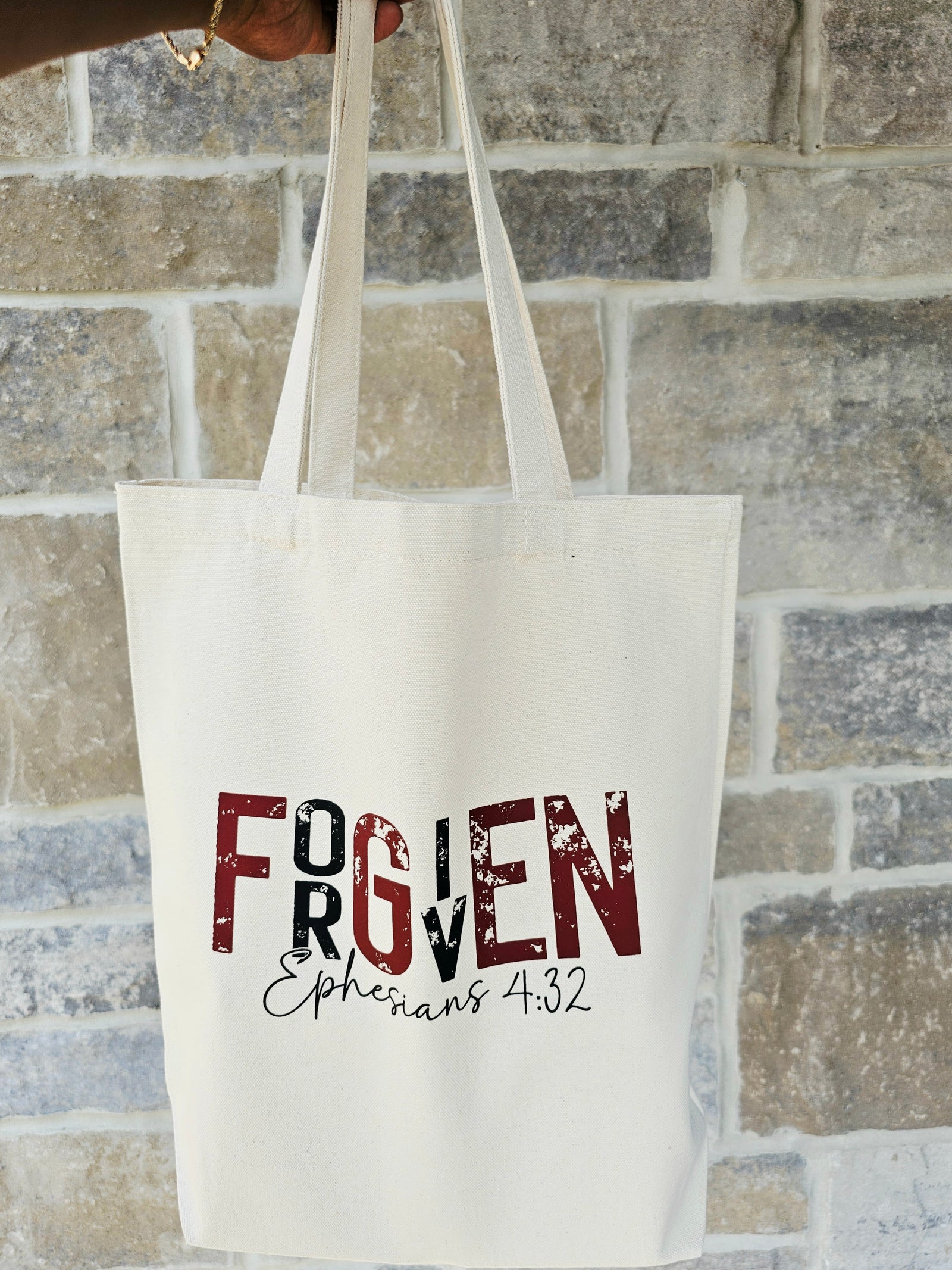 Forgiven tote in Beige