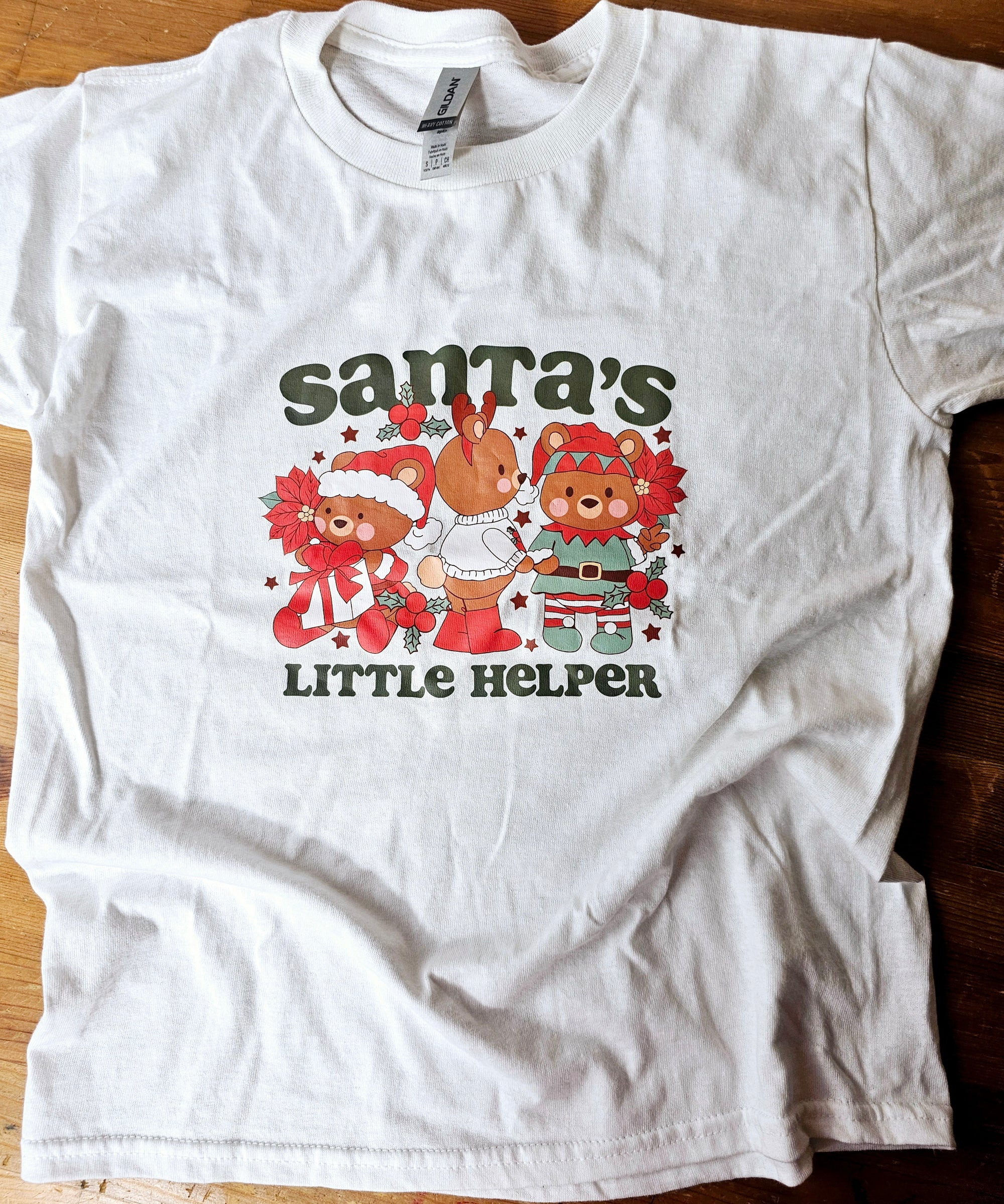 Santa's Little helper - Kid T-shirt in White