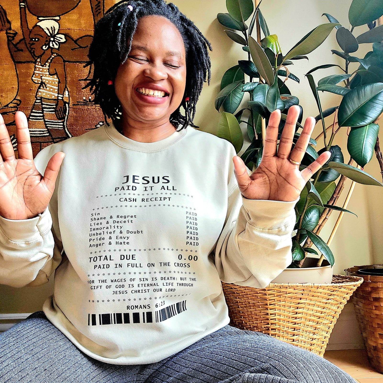 Jesus Paid it All Sweater