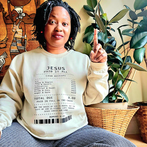 Jesus Paid it All Sweater