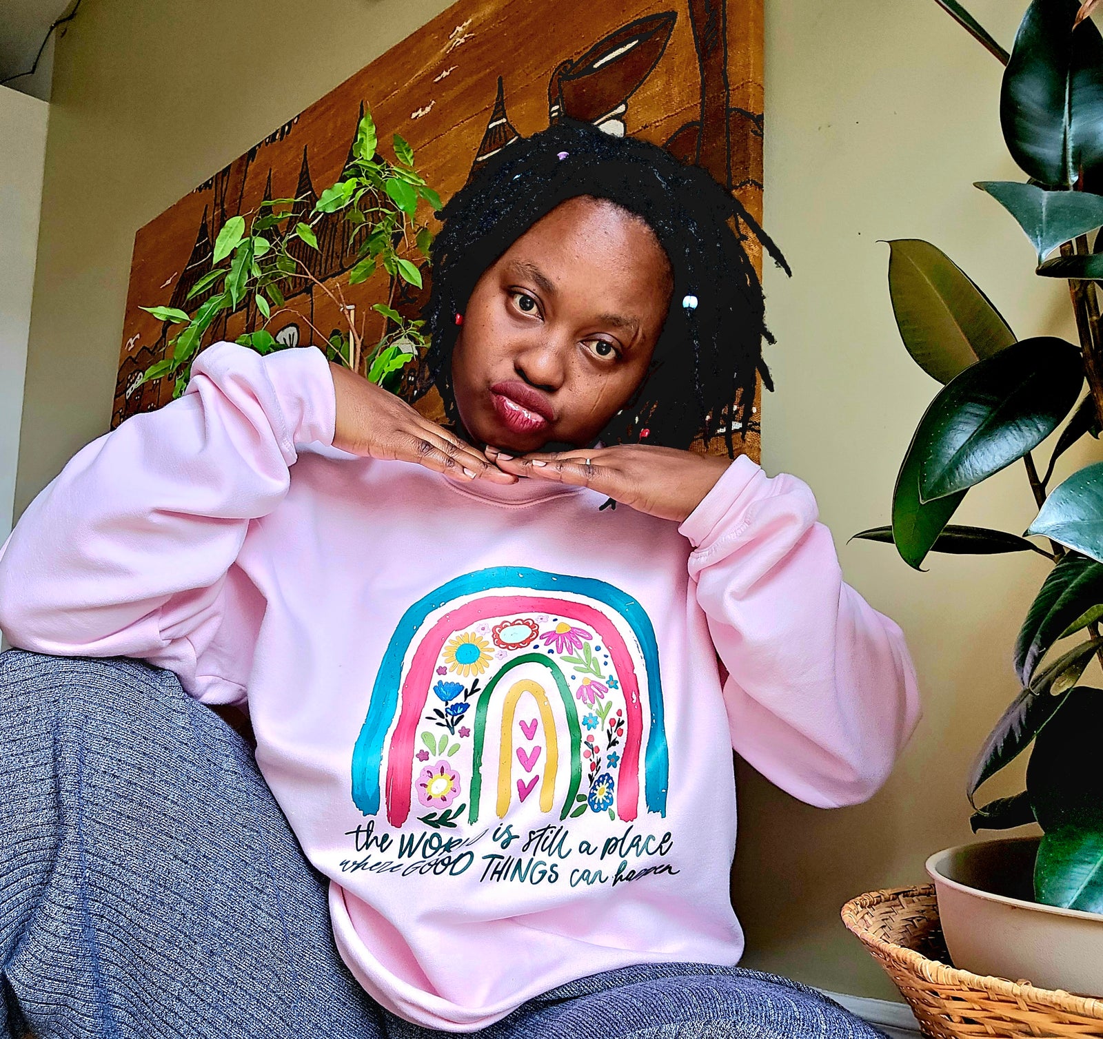 The world is still a place... Sweater