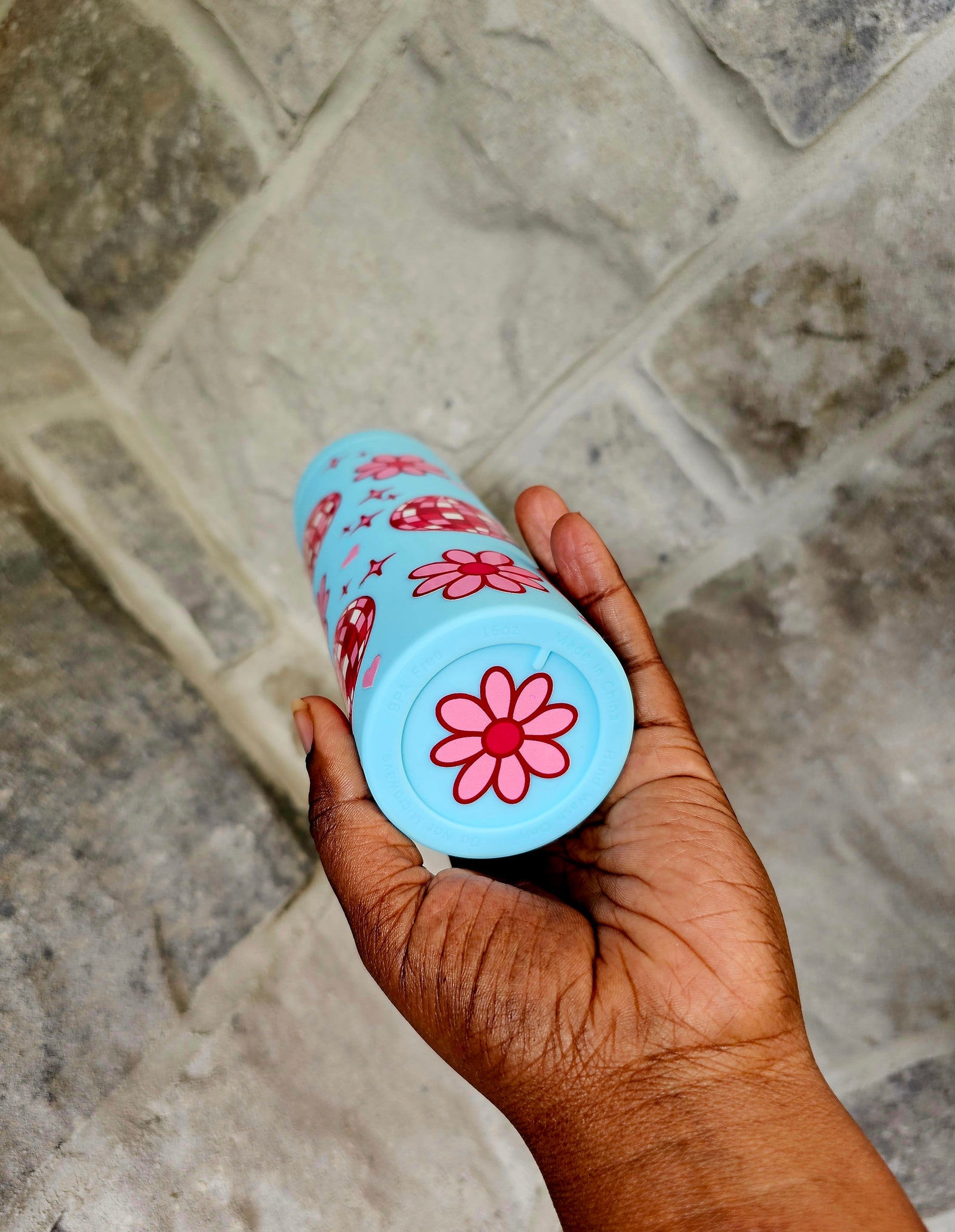 Flowers & Disco Tumbler