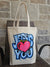 Jesus Loves You Tote in Beige