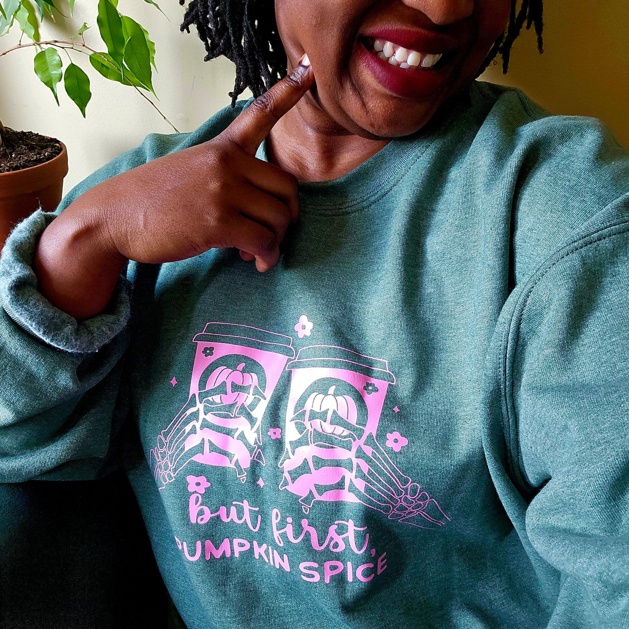 But first Pumpkin Spice Sweater