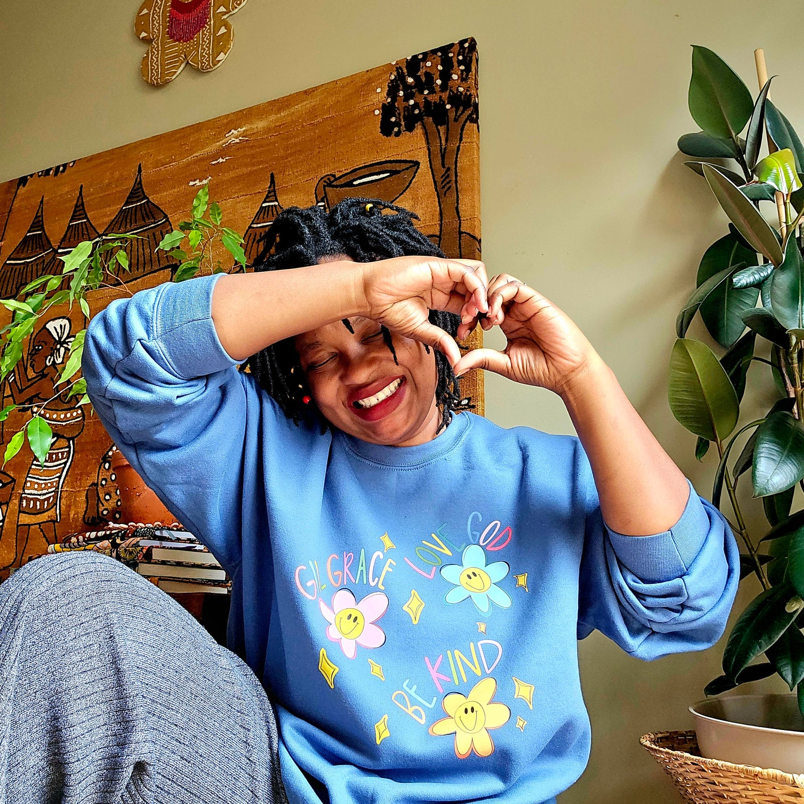 Give Grace Love God Be Kind Sweater