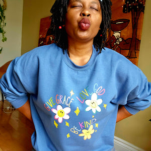 Give Grace Love God Be Kind Sweater