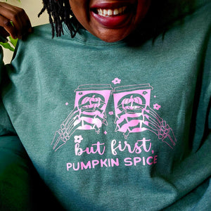But first Pumpkin Spice Sweater
