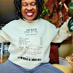 Jesus Paid it All Sweater