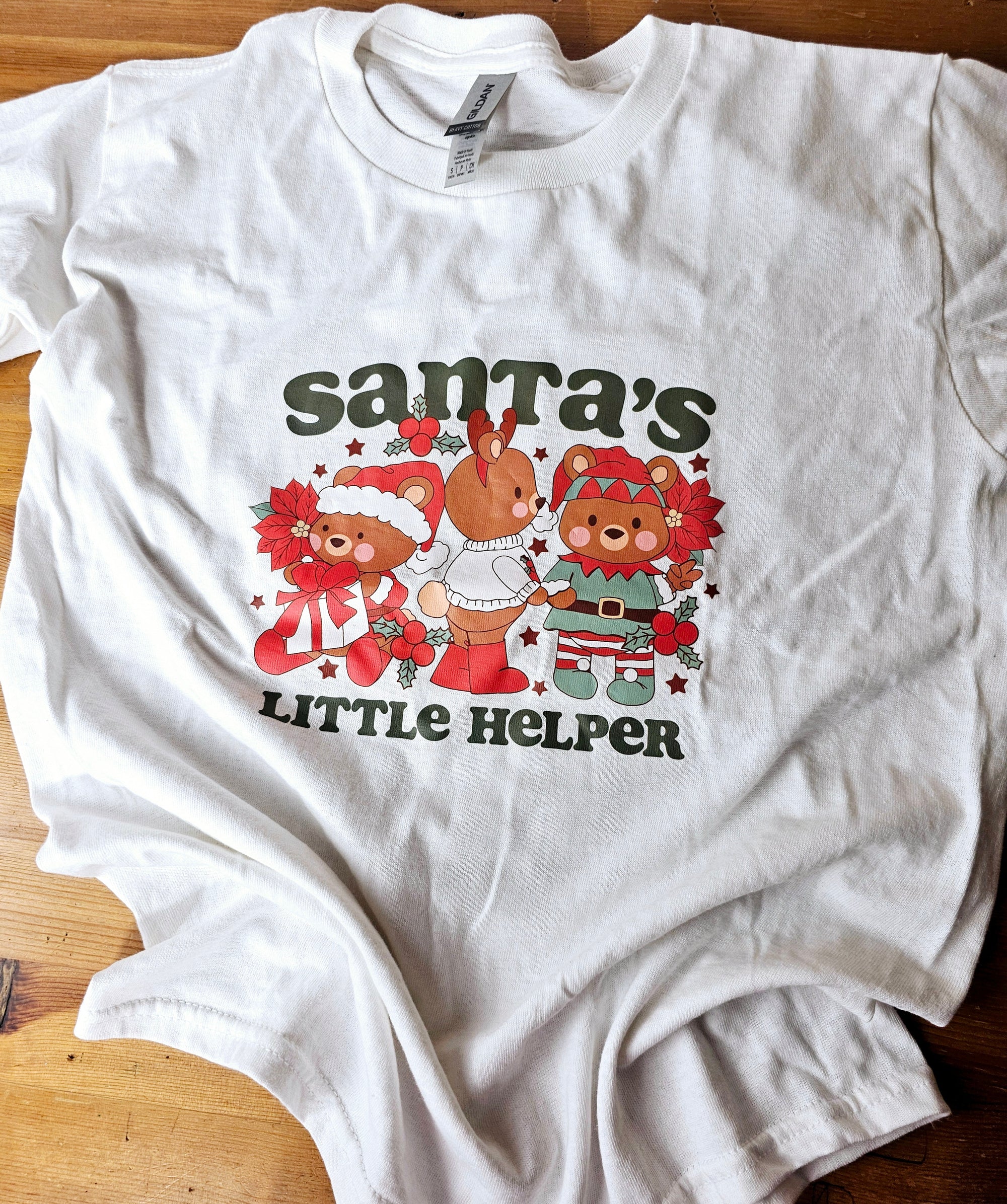 Santa's Little helper - Kid T-shirt in White