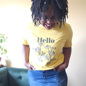 Hello Joy, Peace, Love T-shirt