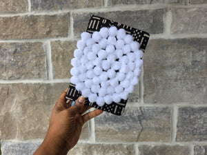 African Fabric Lined Notebook