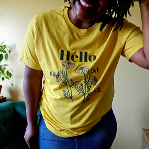 Hello Joy, Peace, Love T-shirt