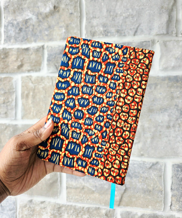 African Fabric Lined Notebook - Chez Kwetu