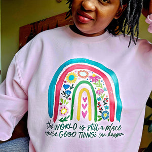 The world is still a place... Sweater
