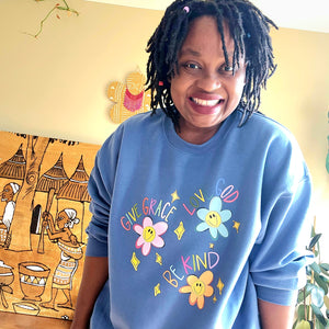 Give Grace Love God Be Kind Sweater
