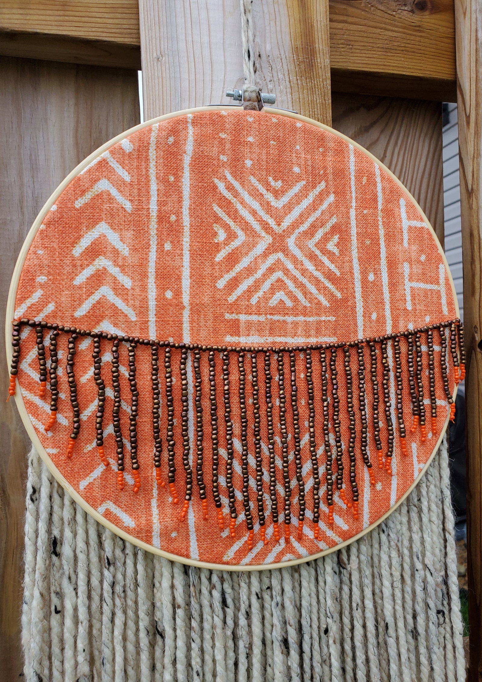 Femme - Orange Mudcloth