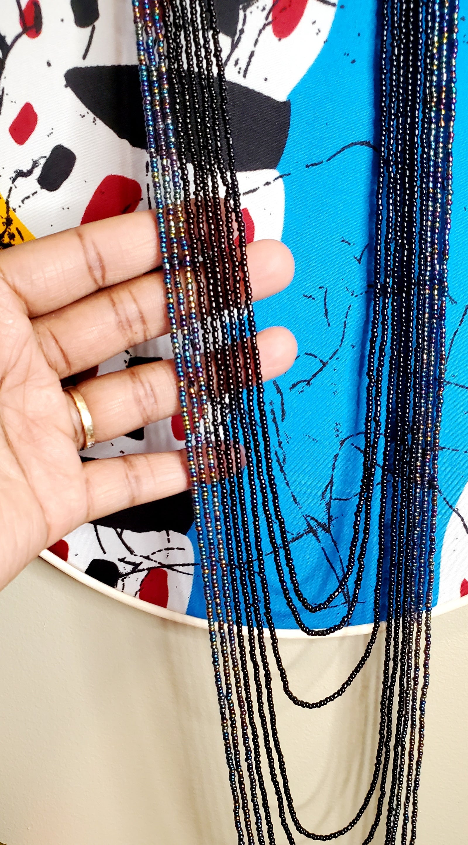 Full Hands and Heart - Blue