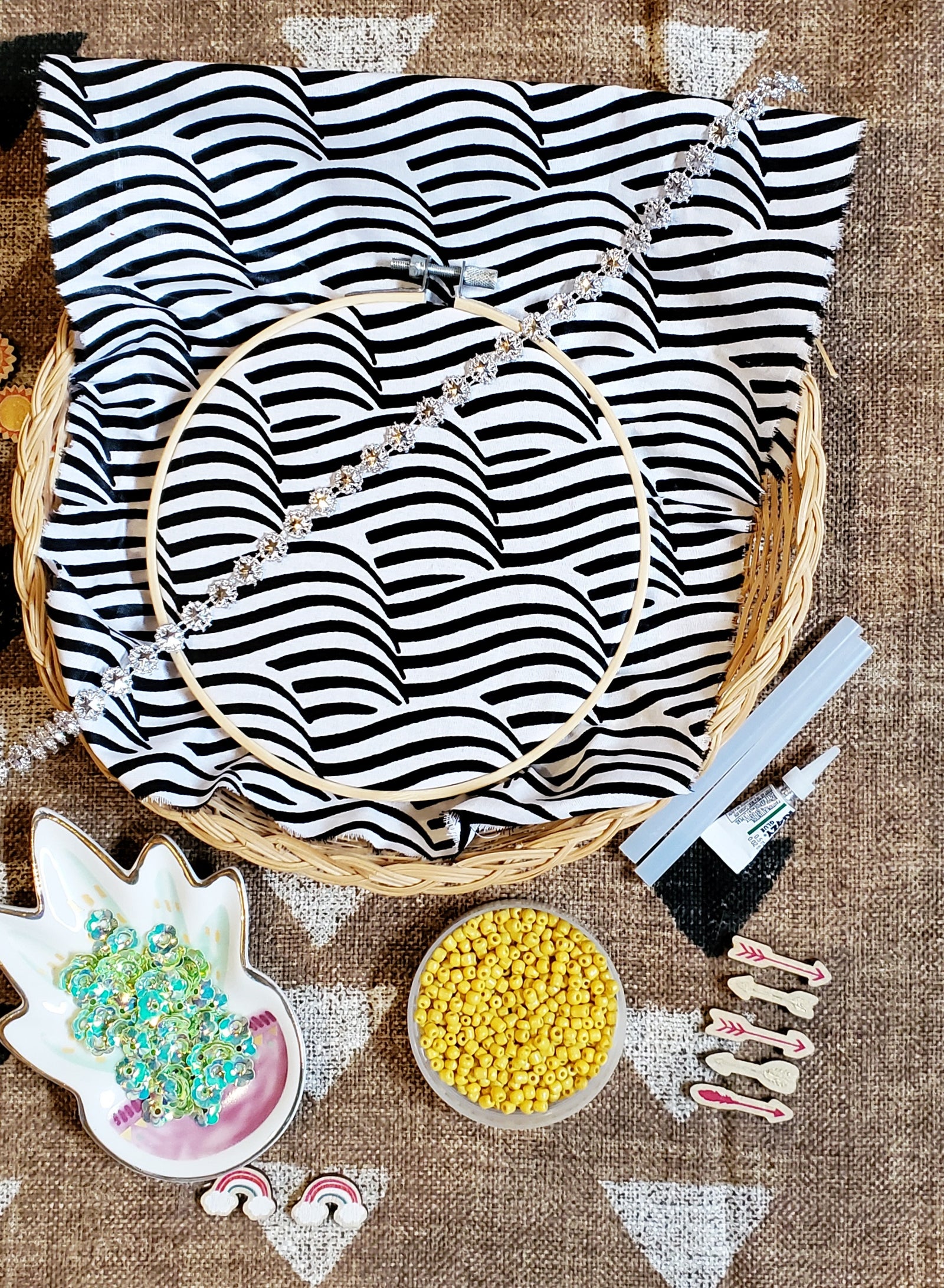 D.I.Y Kit - Yellow Green Rainbow