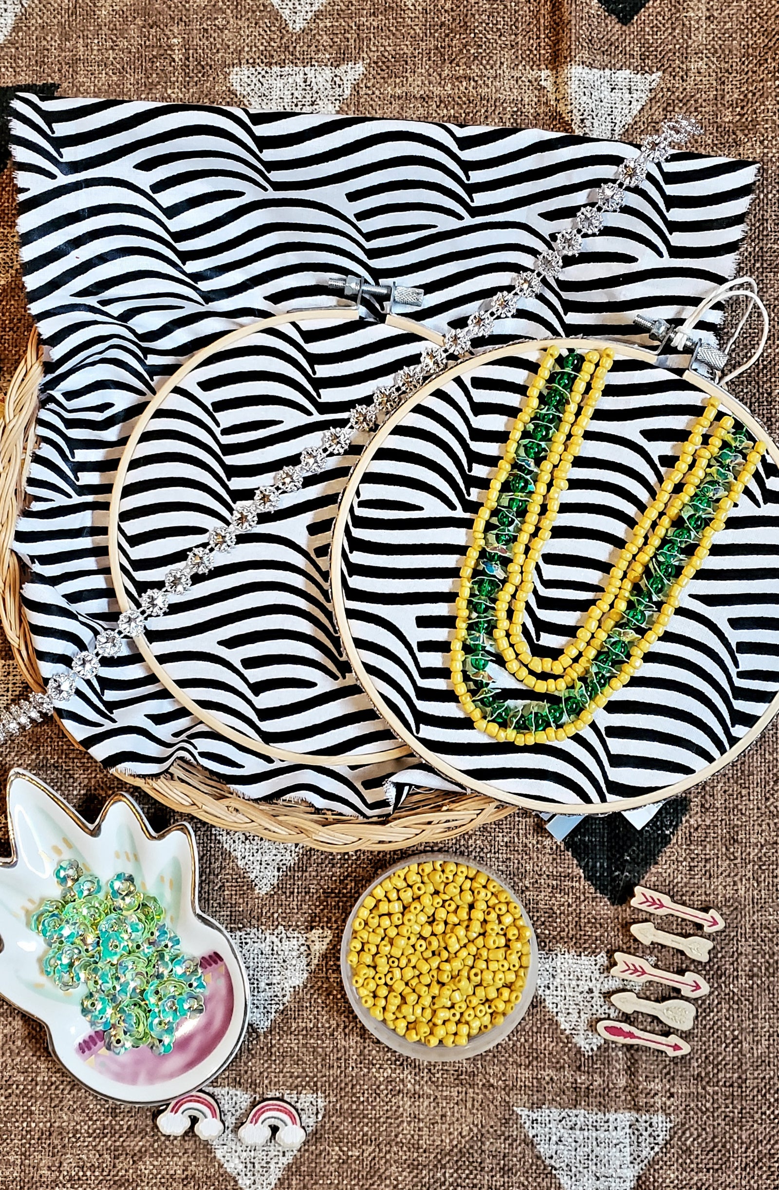 D.I.Y Kit - Yellow Green Rainbow