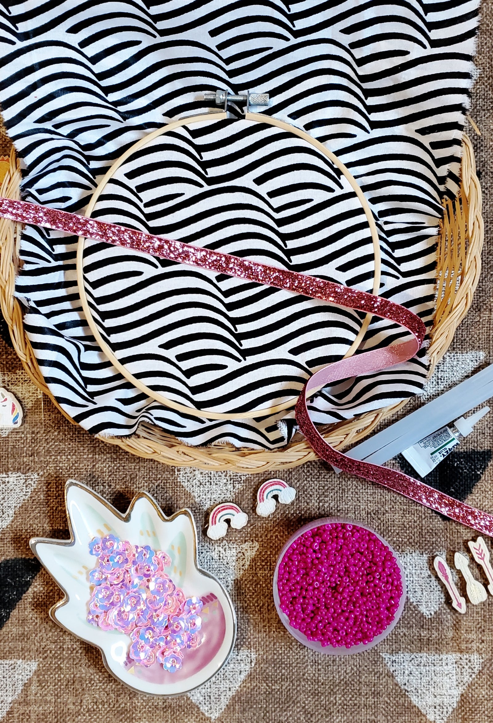 D.I.Y kit - Fruchsia Pink Rainbow