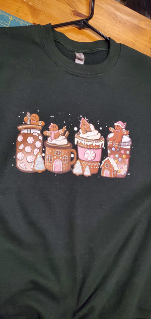 Gingerbread Drinks Adult - Sweatshirt